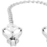 pince  metal en métal avec chaîne