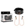 black edition collier begme black edition avec pinces à métons