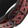 collier édition rouge avec pinces  télémon avec doublure en néoprène