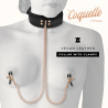 collier pince tip fantaisie avec doublure en néoprène