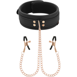 collier pince tip fantaisie avec doublure en néoprène