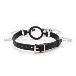 ring gag avec chaînes et pinces à télénols