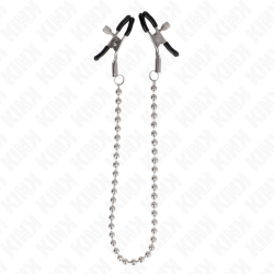 pinces à téléton chaîne de billes 30 cm