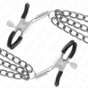 pinces à metelier avec 3 chaînes noires 20-23-28 cm