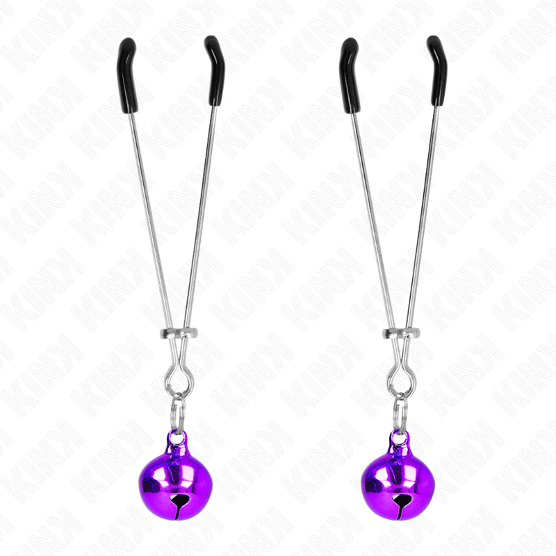 pinces à téléphone mince cloche violet 7 cm