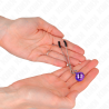 pinces à téléphone mince cloche violet 7 cm