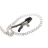953720 pinces à seins en cuir bondage noires taille unique