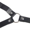 953720 pinces à seins en cuir bondage noires taille unique
