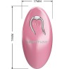 pinces à tétons cailey 10 vibrations télécommande rose