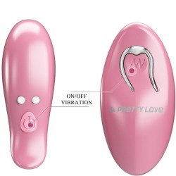 pinces à tétons cailey 10 vibrations télécommande rose