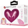 pinces à tétons cailey 10 vibrations télécommande rose
