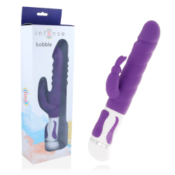 vibrateur bobble rotateur silicone lilas