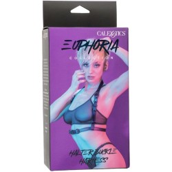euphoria harnais boucle licol noir