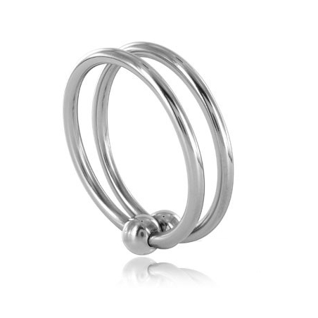 anneau double acier metal dur 30mm