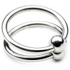 anneau double acier metal dur 30mm