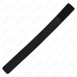 anneau pénis en cuir avec fermeture velcro 20 x 2 cm