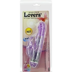 vibrateurs de multivitesses avec lapin lilas