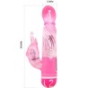 vibrateur  vitesses multiples avec stimulateur lilas