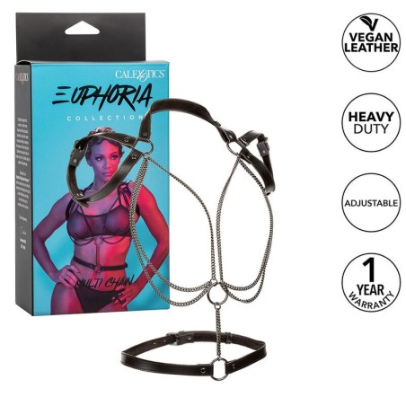 euphoria harnais licol multichaînes premium