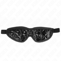 serre-tête motif diamant noir 20,5 x 6 cm