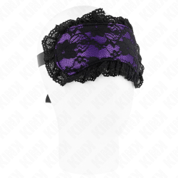 bandage dentelle modèle 2 22,5 x 11 cm