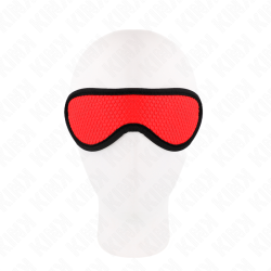 bandage texturé à écailles avec bord recouvert rouge 20 x 7 cm