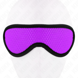 bandage texturé à écailles avec bord recouvert violet 20 x 7 cm
