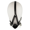 harnais de tête ohmama avec couvercle de museau ball gag