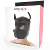 masque pour chien en néoprène avec museau amovible m