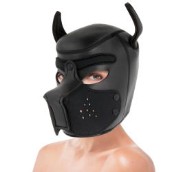 masque pour chien en néoprène avec museau amovible l