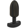 plug anal tartare quadripolar silicone noir