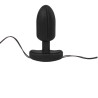 plug anal tartare quadripolar silicone noir