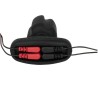 plug anal tartare quadripolar silicone noir