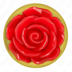 plug anal or rose rouge taille l
