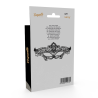 masque fine dentelle noire
