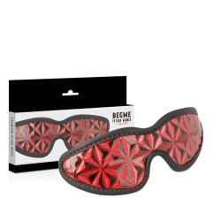 masque aveugle premium édition rouge avec doublure en néoprène