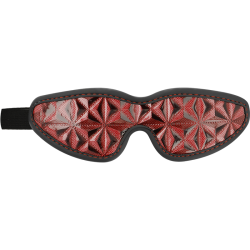 masque aveugle premium édition rouge avec doublure en néoprène
