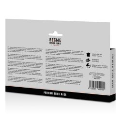 masque aveugle premium édition rouge avec doublure en néoprène