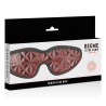 masque aveugle premium édition rouge avec doublure en néoprène