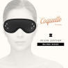masque fantasy en cuir végan avec doublure en néoprène
