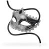 masques masque gris noir diamant
