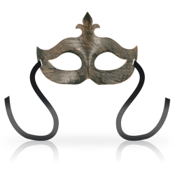 masques masque cuivre fleur de lis
