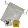 jeu de 2 dés kamasutra pour couples posture + place