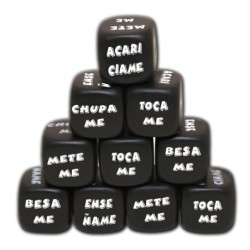dés daction noirs