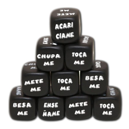 dés daction noirs