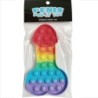 jouet anti-stress pop-it penis multicolore