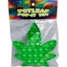 potleaf pop-it jouet marijuana