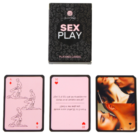 cartes à jouer sex play (es-en)
