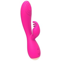 vibrateur lapin magic stick rose