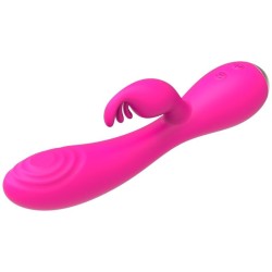 vibrateur lapin magic stick rose